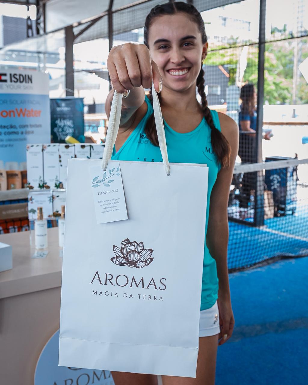 Produto Aromas em ambiente elegante
