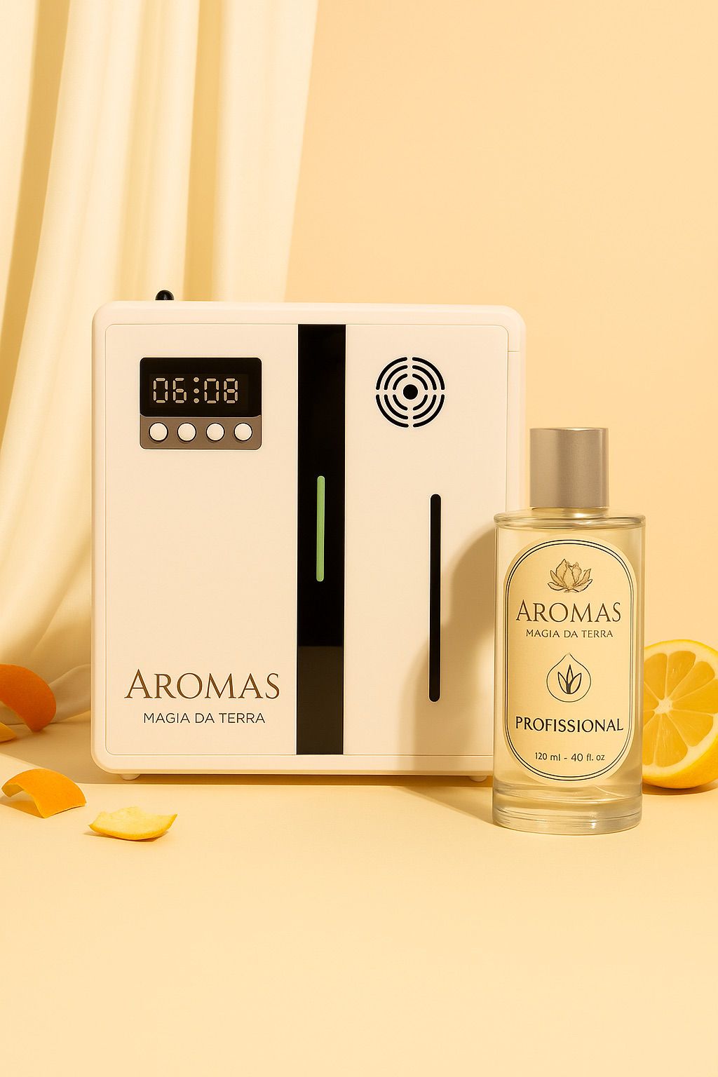 Experiência sensorial Aromas